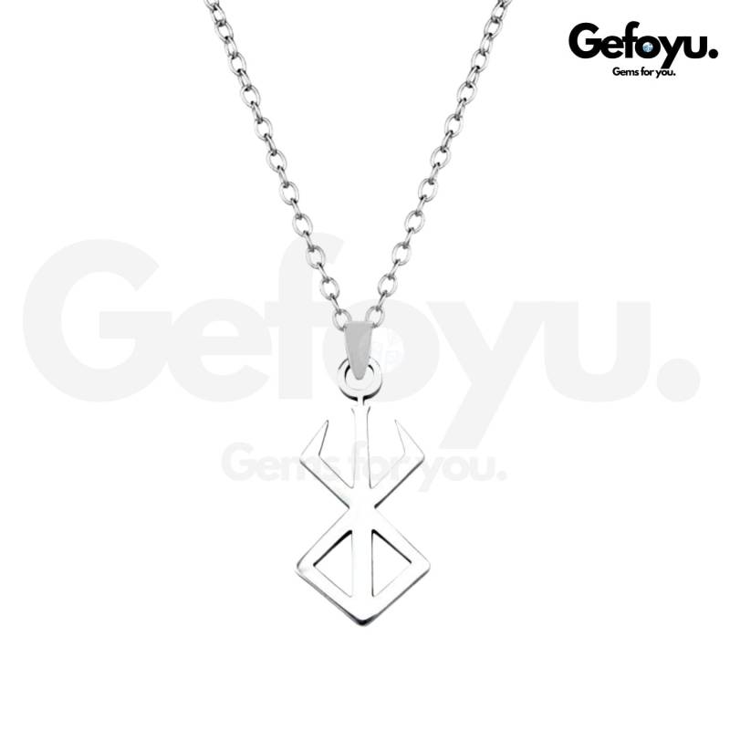 Berserk Kette - Guts Berserker Symbol Edelstahl Halskette Anime Geschenk Für Fans Berserk Kette - Guts Berserker Symbol Edelstahl Halskette Anime Geschenk Für Fans von GEFOYU