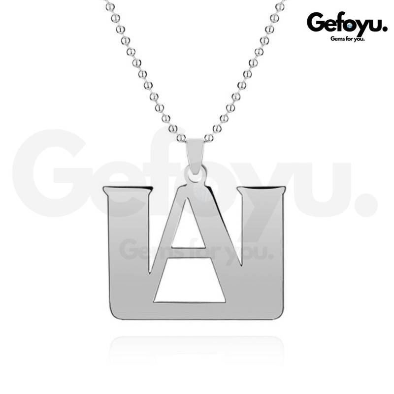 My Hero Academia Kette - Ua High School Halskette Aus Edelstahl Anime Schmuck Geschenk Für Fans Mha Cosplay Accessoire von GEFOYU