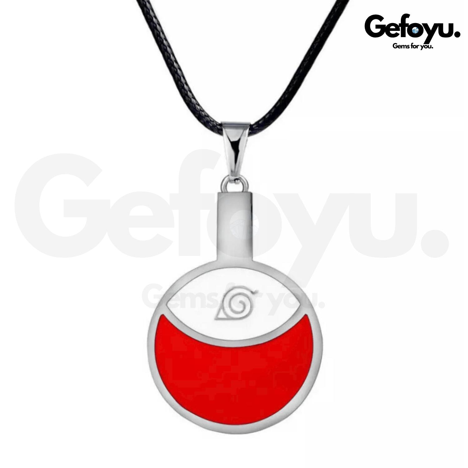 Naruto Kette - Uchiha Clan Symbol Halskette Sasuke & Itachi Anime Schmuck Und Geschenk Für Ninja Fans Naruto Kette - Uchiha Clan Symbol Halskette Sasuke & Itachi Anime Schmuck Und Geschenk Für Ninja Fans von GEFOYU