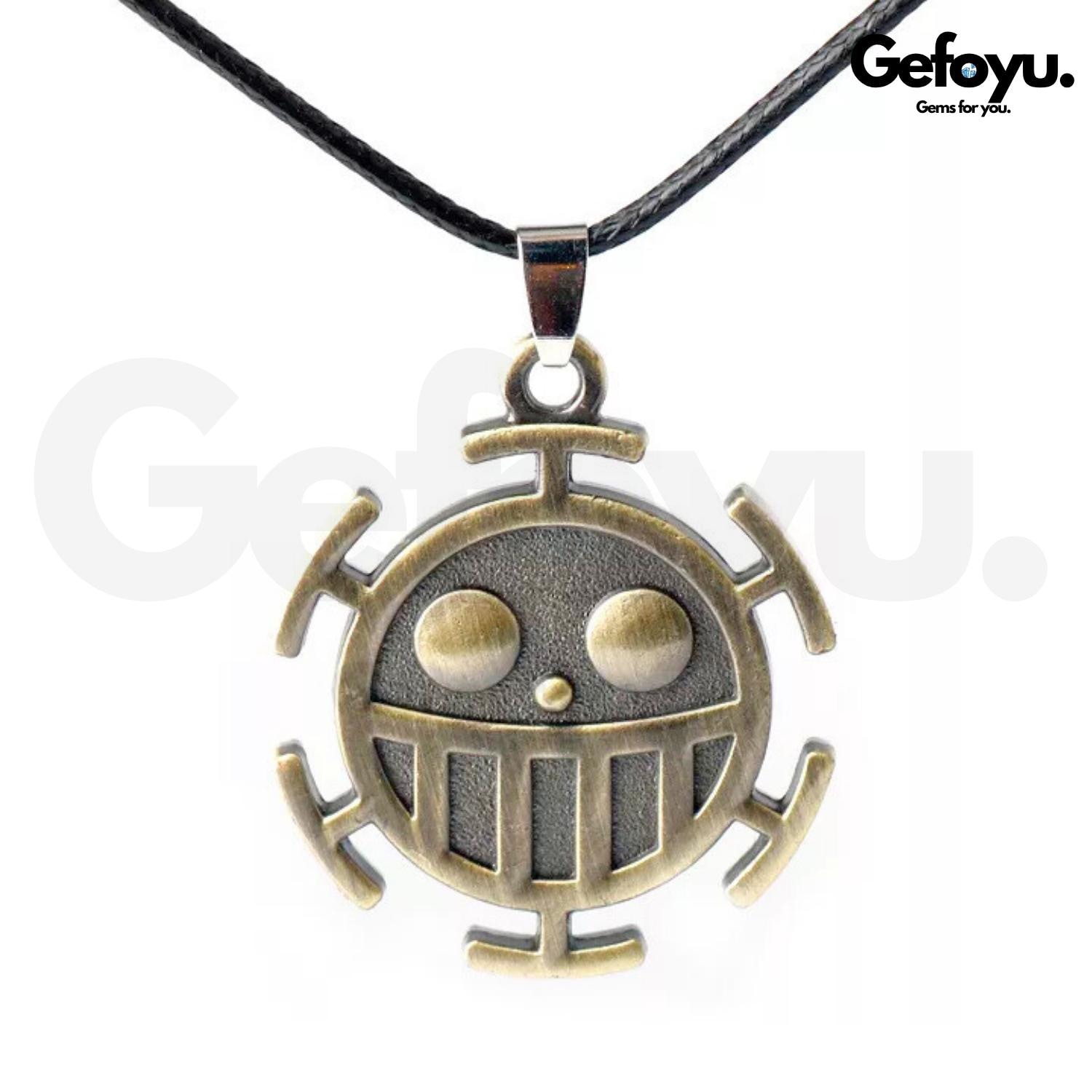 One Piece Kette - Trafalgar D. Law Halskette Heart Piratenbande Anime Schmuck & Geschenk Für Fans One Piece Kette - Trafalgar D. Law Halskette Heart Piratenbande Anime Schmuck & Geschenk Für Fans von GEFOYU
