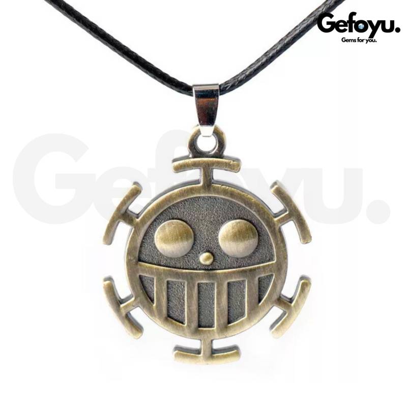 One Piece Kette - Trafalgar D. Law Halskette Heart Piratenbande Anime Schmuck & Geschenk Für Fans One Piece Kette - Trafalgar D. Law Halskette Heart Piratenbande Anime Schmuck & Geschenk Für Fans von GEFOYU