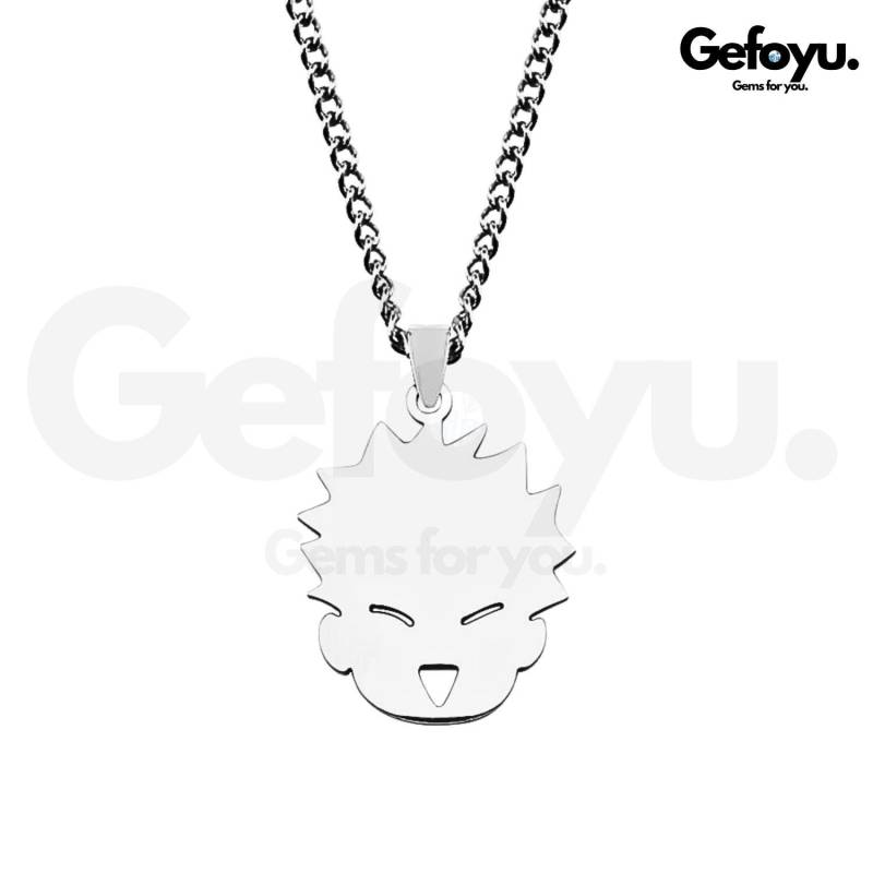 Yuji Itadori Kette - Jujutsu Kaisen Halskette Aus Edelstahl Anime Schmuck Für Fans Otaku Geschenk Cosplay Accessoire Yuji Itadori Kette - Jujutsu Kaisen Halskette Aus Edelstahl Anime Schmuck Für Fans Otaku Geschenk Cosplay Accessoire von GEFOYU