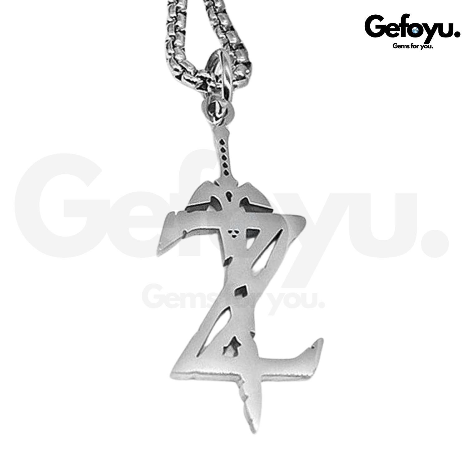 Zelda Kette - Link Schwert Anhänger Edelstahl Halskette Gaming Geschenk Für Fans Zelda Kette - Link Schwert Anhänger Edelstahl Halskette Gaming Geschenk Für Fans von GEFOYU