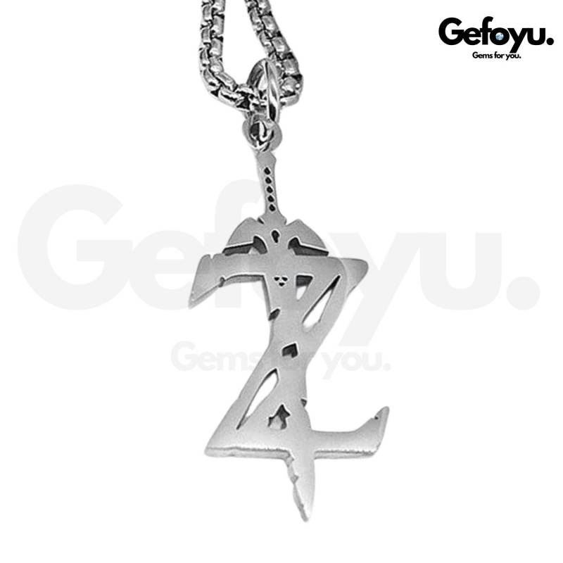 Zelda Kette - Link Schwert Anhänger Edelstahl Halskette Gaming Geschenk Für Fans Zelda Kette - Link Schwert Anhänger Edelstahl Halskette Gaming Geschenk Für Fans von GEFOYU