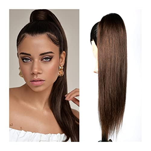 Frauen 12–26 Zoll brasilianisches Remy-Haar, Clip-in, glattes Haar, Pferdeschwanz, Haarteil, lange Pferdeschwanz-Extensions, dunkelbraun, gerader Pferdeschwanz mit Kordelzug, Echthaar Täglicher Gebrau Frauen 12–26 Zoll brasilianisches Remy-Haar, Clip-in, glattes Haar, Pferdeschwanz, Haarteil, lange Pferdeschwanz-Extensions, dunkelbraun, gerader Pferdeschwanz mit Kordelzug, Echthaar Täglicher Gebrau von GEK208130