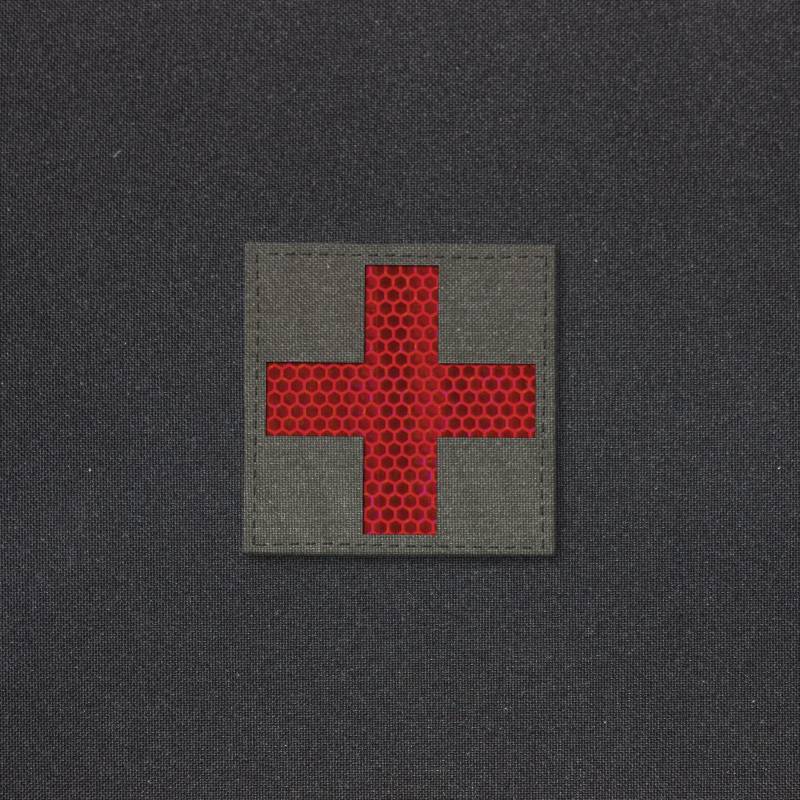 70x70mm First Aid Lasercut Patch Mit Klett von GELASERT