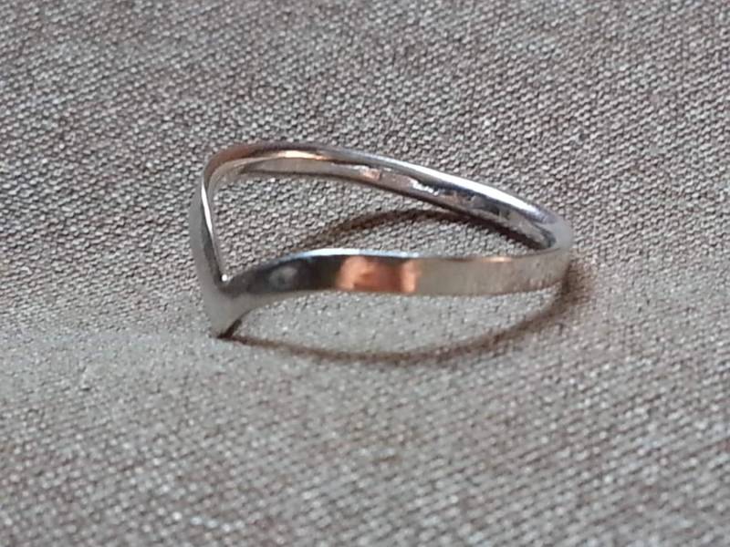 sterling Silber Chevron Ring Knuckle Band sterling Silber Chevron Ring Knuckle Band von GEMFOREST