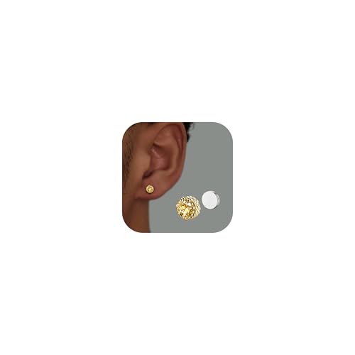 GEMQUEEN Magnetische Ohrringe für Männer und Frauen – 5A glänzende Zirkonia, Drachenklaue, Punk, hypoallergen, Edelstahl, nicht durchdringend, Ohrstecker, Gold, Silber, Schwarz, 5/6,5/8 mm, fallen GEMQUEEN Magnetische Ohrringe für Männer und Frauen – 5A glänzende Zirkonia, Drachenklaue, Punk, hypoallergen, Edelstahl, nicht durchdringend, Ohrstecker, Gold, Silber, Schwarz, 5/6,5/8 mm, fallen von GEMQUEEN