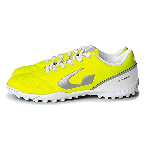 GEMS Unisex TORNEO X Sneaker, Fluo Gelb Weiß Grau, 46 EU von GEMS