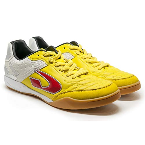 GEMS Herren Viper FX IN Sneaker, Yellow Fluo/White, 40.5 EU von GEMS