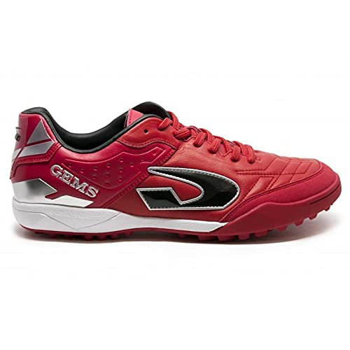 GEMS Herren Viper FX Turf Sneaker, RED/Dark RED, 41 EU von GEMS