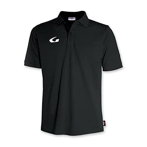 GEMS Unisex Bridge Polo Shirt, Schwarz, XXS von GEMS