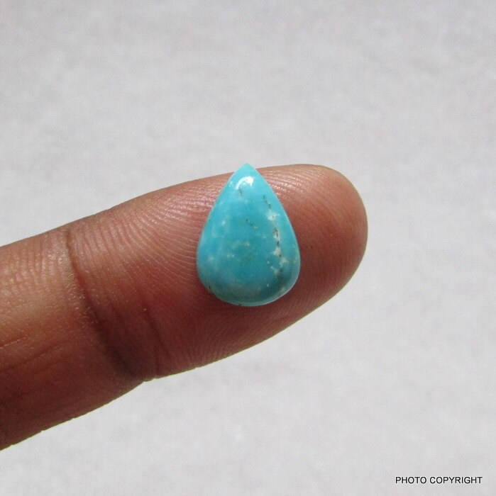 3.55Cts Türkis Cabochon Unebenen Cabochon Arizona Dornröschen Ungleichmäßige Form Erstaunlich Natürlichen Dezember Geburtsstein von GEMSONLY