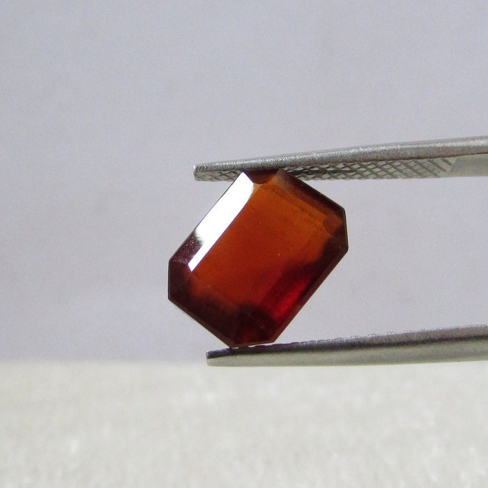 8x10mm 1Pcs Hessonit Granat Octogon Geschnitten Naturstein Schöne Qualität Cutstone 8x10mm von GEMSONLY