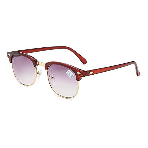 GEMSeven Halbrand Fertige Myopie Brille Männer Frauen Grau Objektiv Sonnenbrillen GEMSeven Halbrand Fertige Myopie Brille Männer Frauen Grau Objektiv Sonnenbrillen von GEMSeven