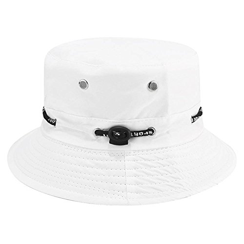 Sommer-Mens-Frauen-Baumwollpanama-Hut-Normallack-Tarnung-Militärhippeimer-Hut-breiter Rand-Kappen-Fischer Hat Sun Hat von GEMSeven