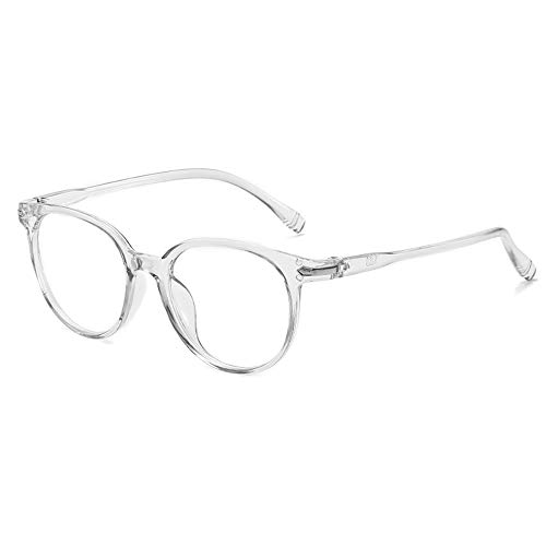 GEMSeven Transparente Kurzsichtige Brille Frauen Männer Retro Pc Runde Myopie Brille Mit Abschluss von GEMSeven