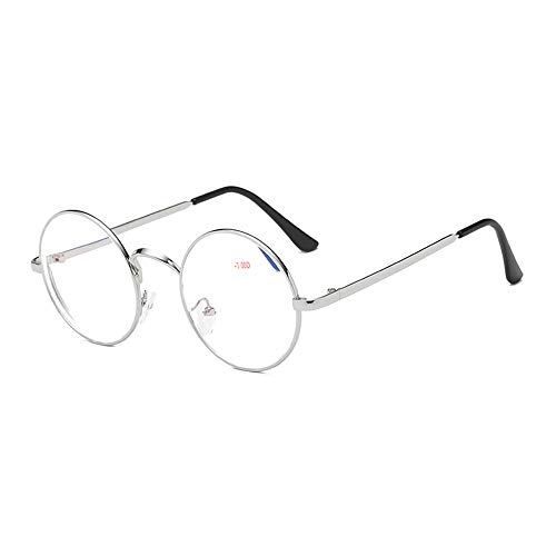 GEMSeven Vintage Metallrahmen Runde Linse Myopie Optische Gläser von GEMSeven