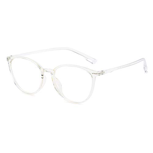 GEMSeven Vintage Tr90 Transparente Runde Optische Gläser Anti-strahlung Myopie Brille von GEMSeven
