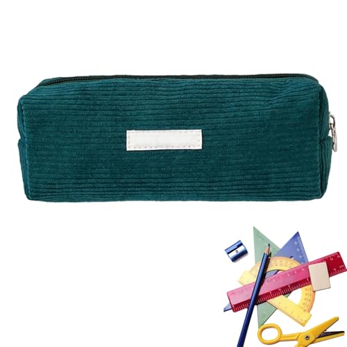 Federmäppchen aus Cord, Federmäppchen, großes Fassungsvermögen, Bleistift-Organizer, aus Cordstoff, tragbare Aufbewahrungsbox für Stifte mit Reißverschluss, für, Army Green, Se référer au descriptif, Federmäppchen aus Cord, Federmäppchen, großes Fassungsvermögen, Bleistift-Organizer, aus Cordstoff, tragbare Aufbewahrungsbox für Stifte mit Reißverschluss, für, Army Green, Se référer au descriptif, von GENERIC