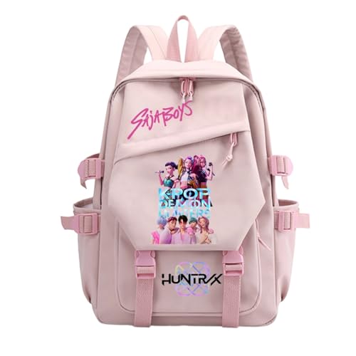 Kpop Demon Hunters Rucksack– Saja Boys Anime Druck Schultasche Für Schule & Freizeit, Wasserdichter Leichter Schulrucksack Mit Großem Stauraum Für Jungen, Mädchen & K-Pop Fans Kpop Demon Hunters Rucksack– Saja Boys Anime Druck Schultasche Für Schule & Freizeit, Wasserdichter Leichter Schulrucksack Mit Großem Stauraum Für Jungen, Mädchen & K-Pop Fans von GENERIC