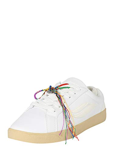 GENESIS Damen G-hela Vegan Tennisschuhe Sneaker Weiß 40 EU von GENESIS