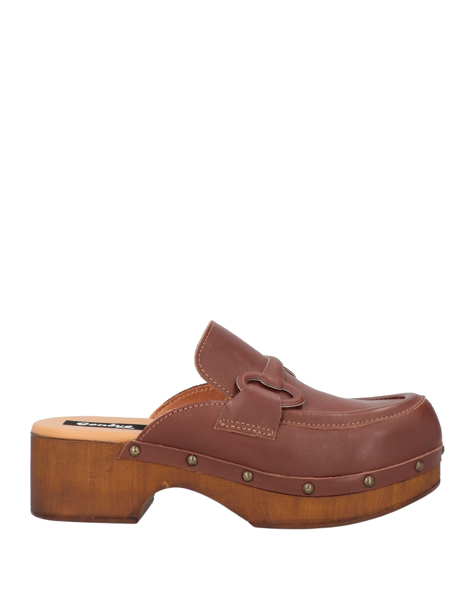 GENEVE Mules & Clogs Damen Braun von GENEVE