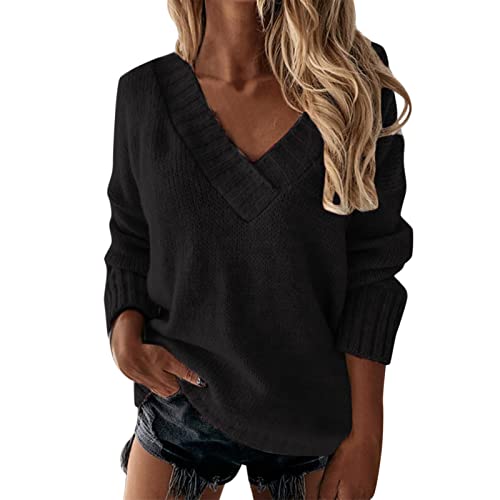 GENGX Sweatshirt Long Damen,sportliche Pullover Damen,Sweatjacke Damen dunkelblau,Oversize Pullover Damen XXL,rosa Pullover Oversize,RIPP Pullover Damen,Hoodie türkis Damen,Sweatshirt Batik Damen von GENGX