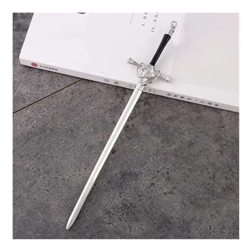 Antike Schwerter, Haarnadel, chinesischer Stil, Lesezeichen, antikes Schwert, Kopfschmuck, Wassertropfen, Haarknotenhalter, Haarschmuck (03) von GENODA