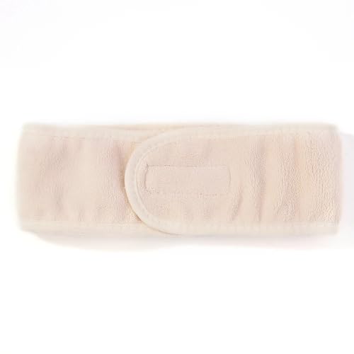 Breites Haarband Damen Verstellbare Weiche Handtücher Haarschmuck Yoga Spa Bad Dusche Make-up Waschen Gesicht Kosmetik Stirnband (G) von GENODA