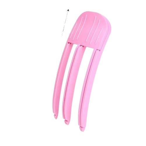 Flauschige Haarspange mit Pony Haarclips Haarwurzeln Volumenhaar Haarspangen Frauen Locken feste Form Clips Mode Haarroller (2-3 Zähne Stil) von GENODA