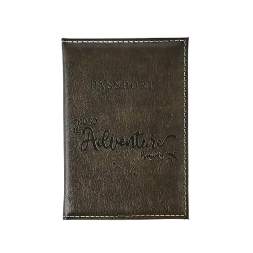 GENODA Reisepasshülle mit Farbwechsel, Buchstaben-Druck, Reisepasshülle, Flugticket-Clip, für Herren und Damen, Reisezubehör, olivgrün, Einheitsgröße GENODA Reisepasshülle mit Farbwechsel, Buchstaben-Druck, Reisepasshülle, Flugticket-Clip, für Herren und Damen, Reisezubehör, olivgrün, Einheitsgröße von GENODA