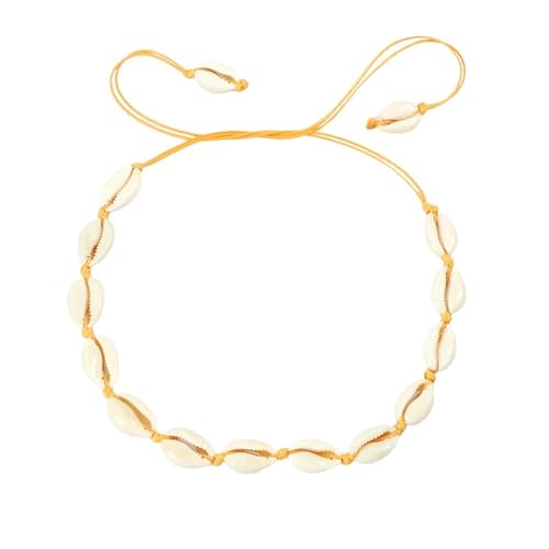 Natürliche Shell Halsketten Meer Strand Halskette Frauen Shell Cowrie Choker Halskette Handgemachte Schmuck Accessoires, Einheitsgröße, Achat, Eén maat, Achat Natürliche Shell Halsketten Meer Strand Halskette Frauen Shell Cowrie Choker Halskette Handgemachte Schmuck Accessoires, Einheitsgröße, Achat, Eén maat, Achat von GENODA