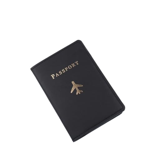 Reisepasshülle für Paare, Heißprägung, einfaches Flugzeug, für Damen und Herren, Reisepasshülle, modisches Hochzeitsgeschenk, 11, Einheitsgröße Reisepasshülle für Paare, Heißprägung, einfaches Flugzeug, für Damen und Herren, Reisepasshülle, modisches Hochzeitsgeschenk, 11, Einheitsgröße von GENODA