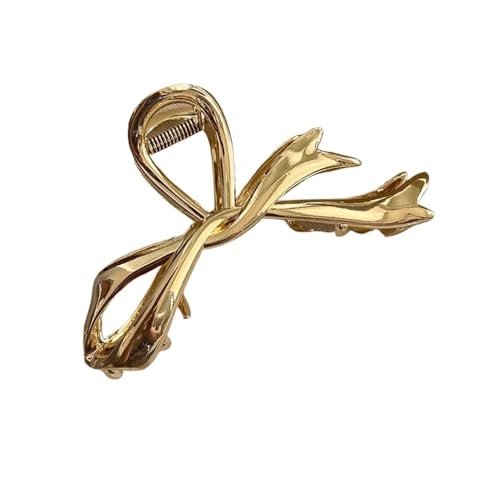 Rote Samt Bowknot Barrettes Herbst Winter Frauen Haar Klaue Clip Geschenk Französisch Elegante Haarnadel Koreanische Haar Zubehör Weibliche Headwear (Rot) von GENODA