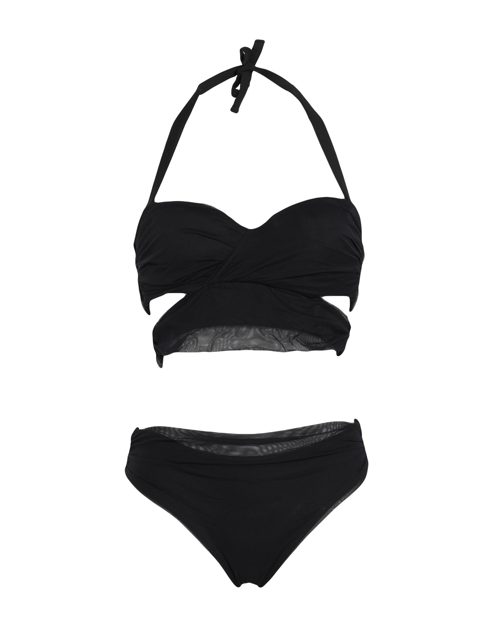 GENTRYPORTOFINO Bikini Damen Schwarz von GENTRYPORTOFINO