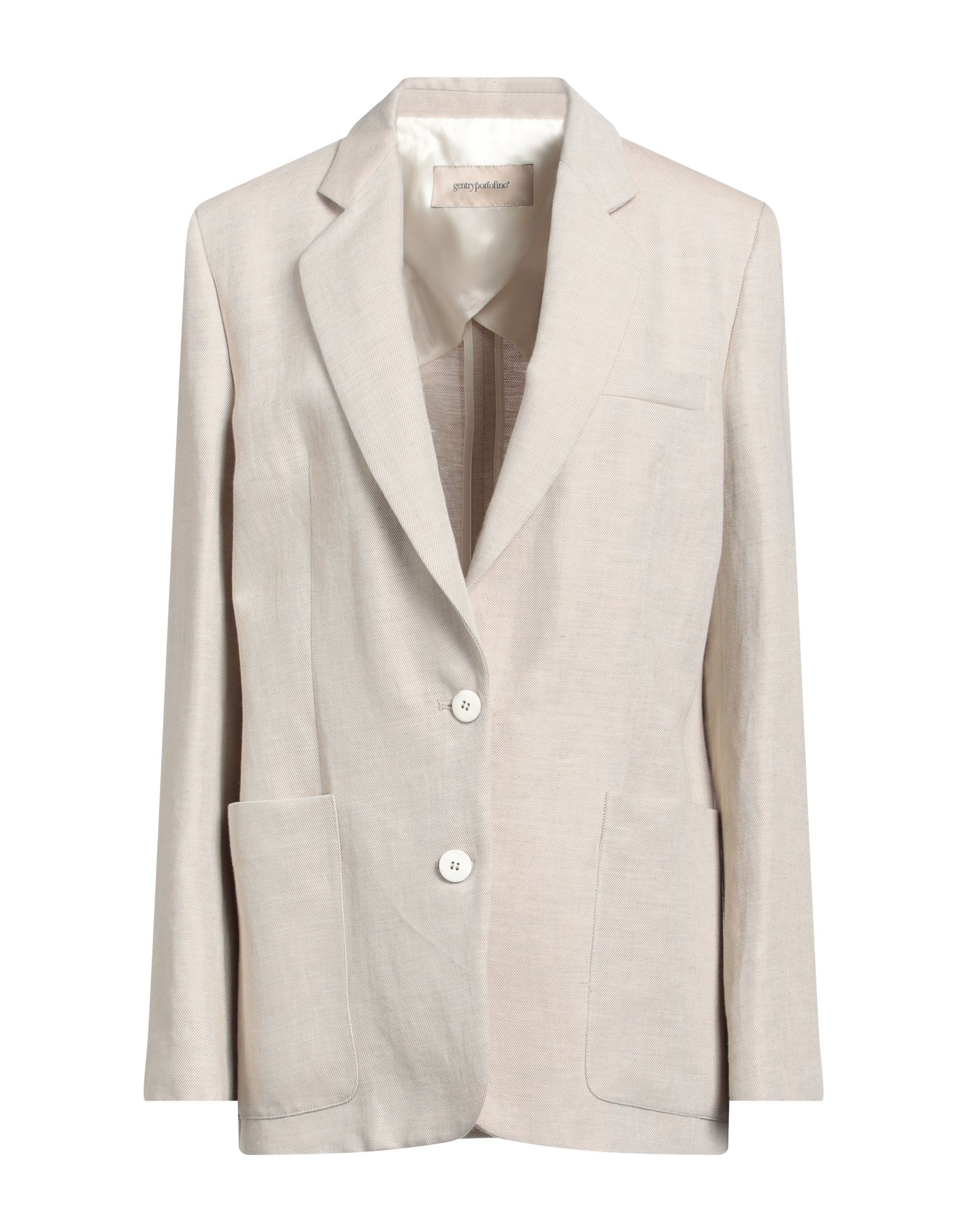 GENTRYPORTOFINO Blazer Damen Beige von GENTRYPORTOFINO