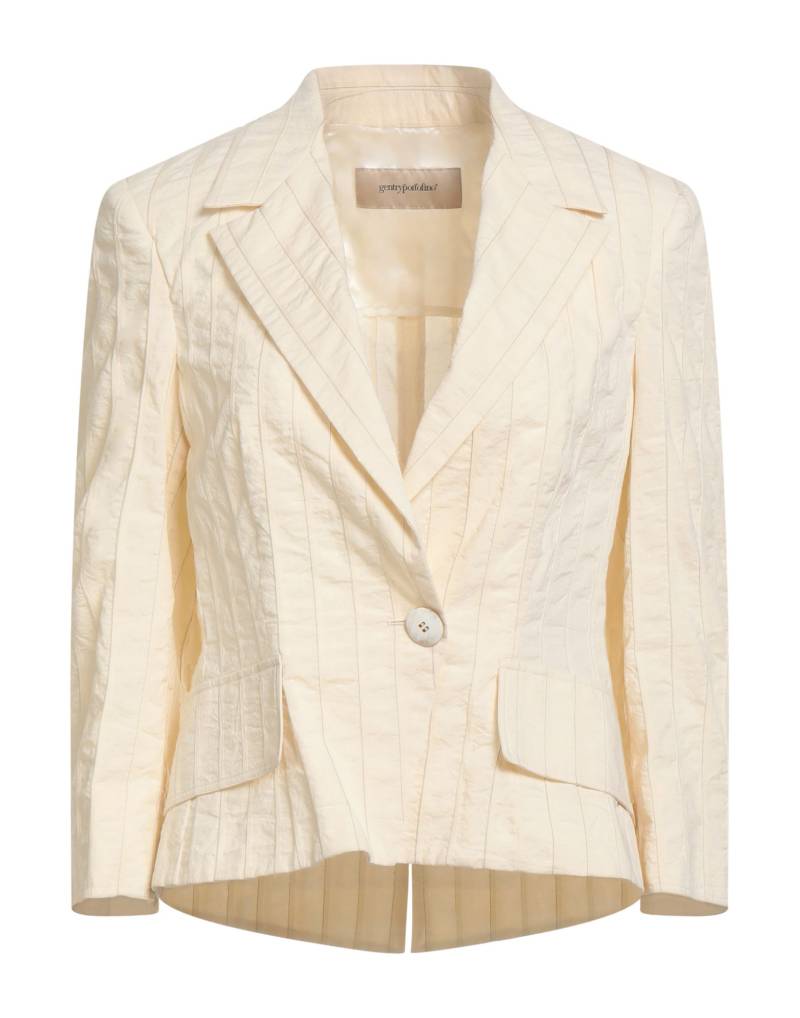 GENTRYPORTOFINO Blazer Damen Cremeweiß von GENTRYPORTOFINO
