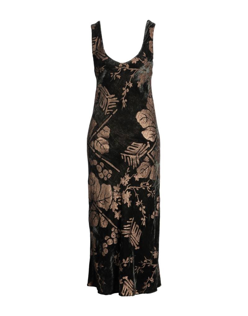 GENTRYPORTOFINO Maxi-kleid Damen Militärgrün von GENTRYPORTOFINO