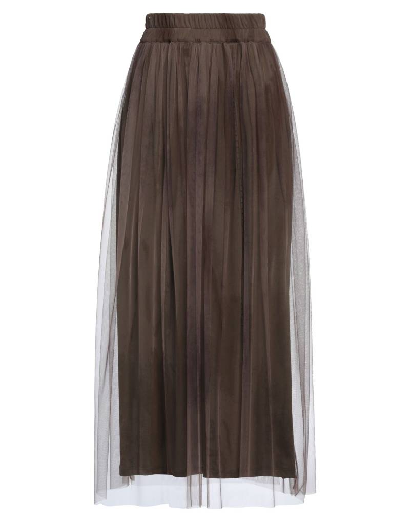 GENTRYPORTOFINO Maxi-rock Damen Braun von GENTRYPORTOFINO