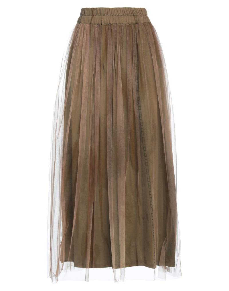 GENTRYPORTOFINO Maxi-rock Damen Khaki von GENTRYPORTOFINO