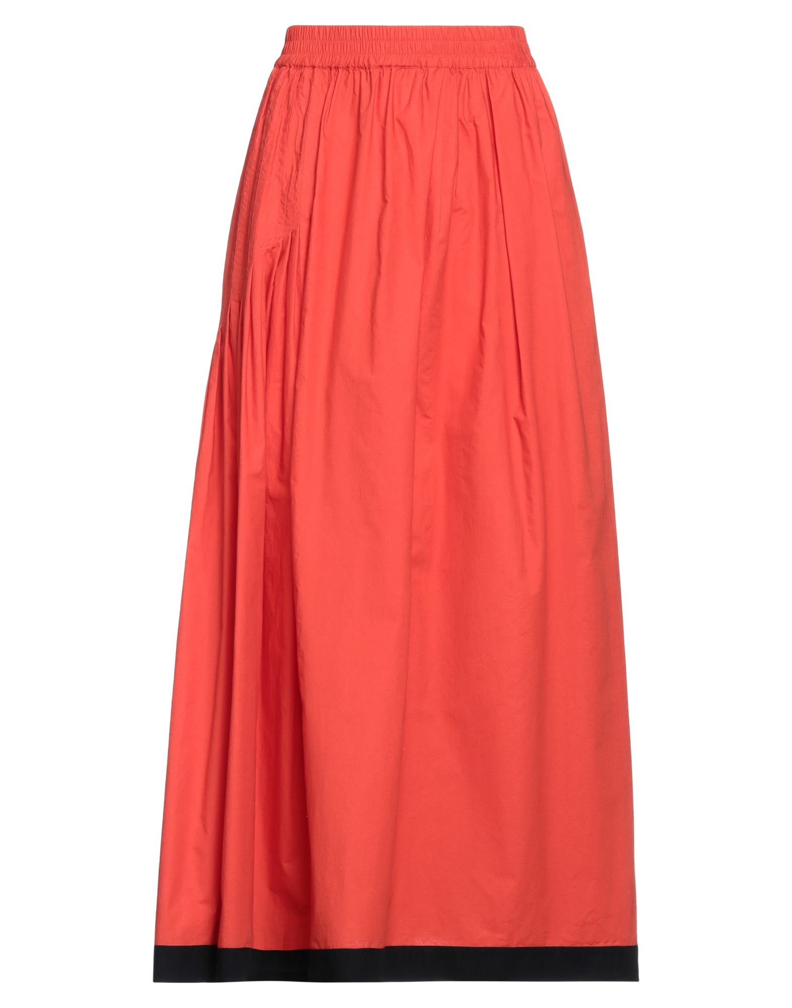 GENTRYPORTOFINO Maxi-rock Damen Tomatenrot von GENTRYPORTOFINO