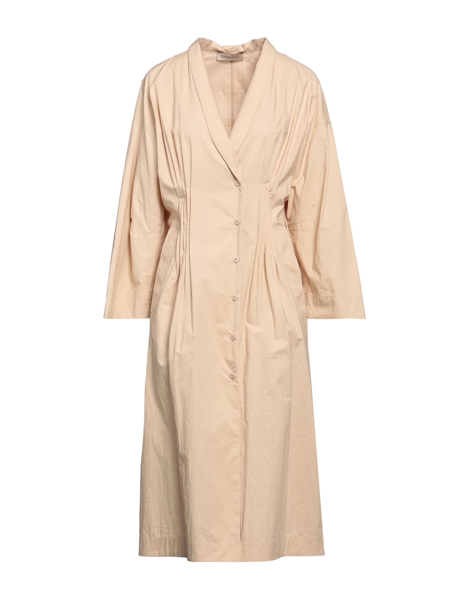 GENTRYPORTOFINO Midi-kleid Damen Beige von GENTRYPORTOFINO