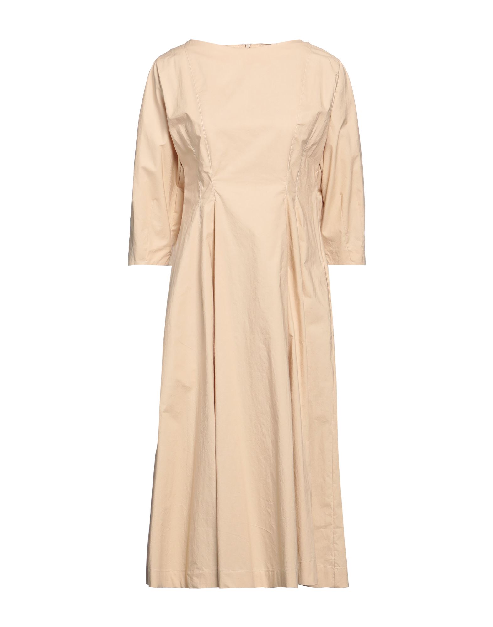 GENTRYPORTOFINO Midi-kleid Damen Beige von GENTRYPORTOFINO