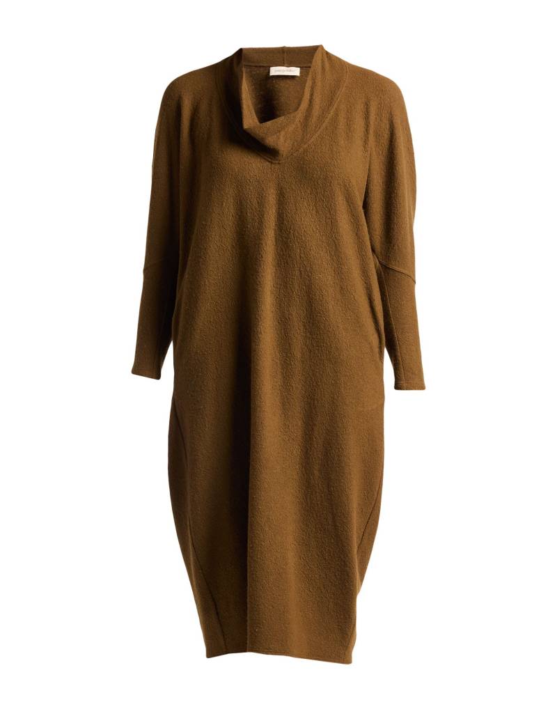 GENTRYPORTOFINO Midi-kleid Damen Khaki von GENTRYPORTOFINO
