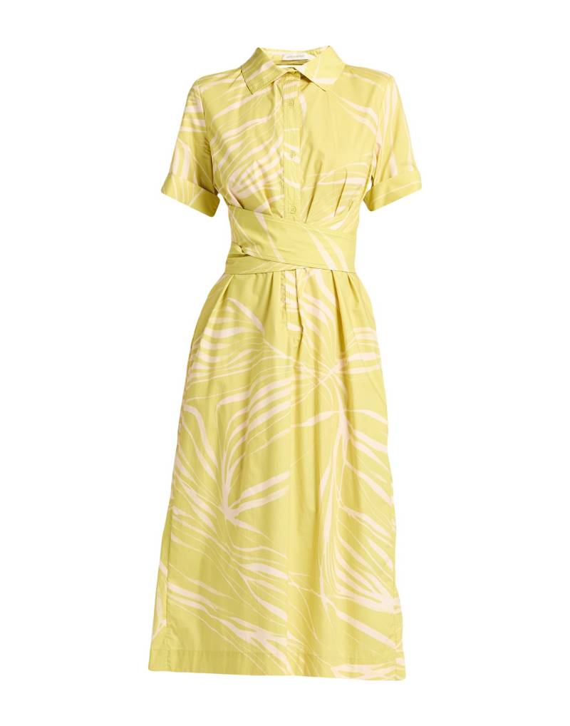 GENTRYPORTOFINO Midi-kleid Damen Limettengrün von GENTRYPORTOFINO