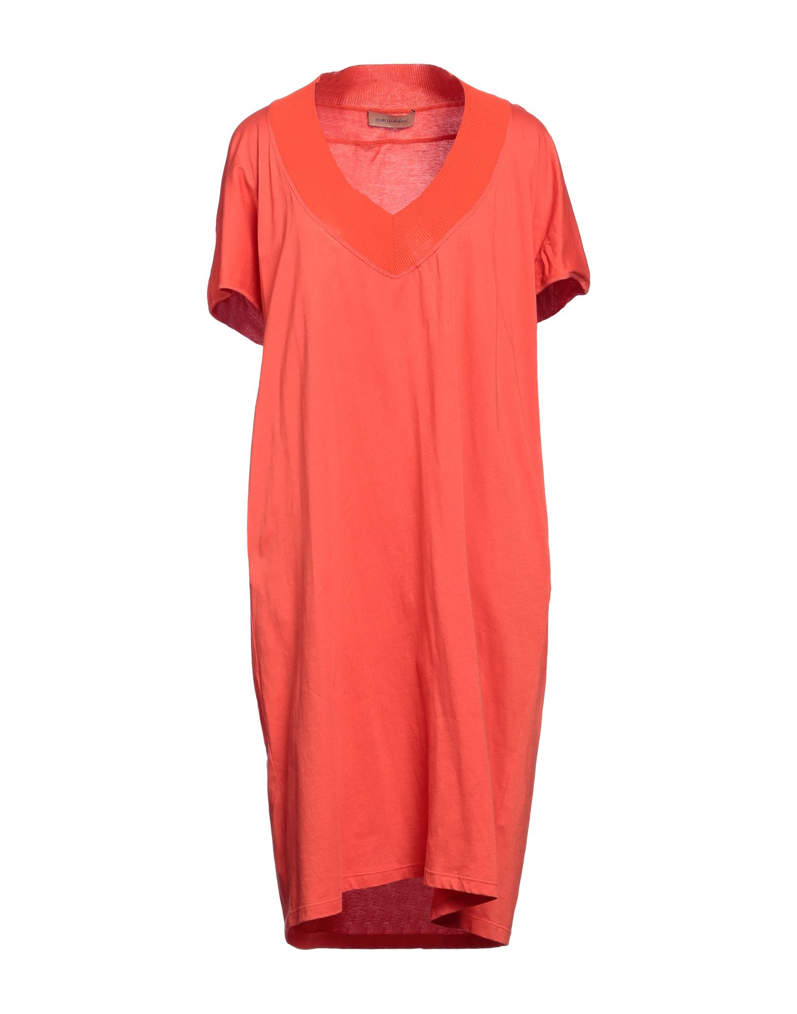 GENTRYPORTOFINO Midi-kleid Damen Orange von GENTRYPORTOFINO