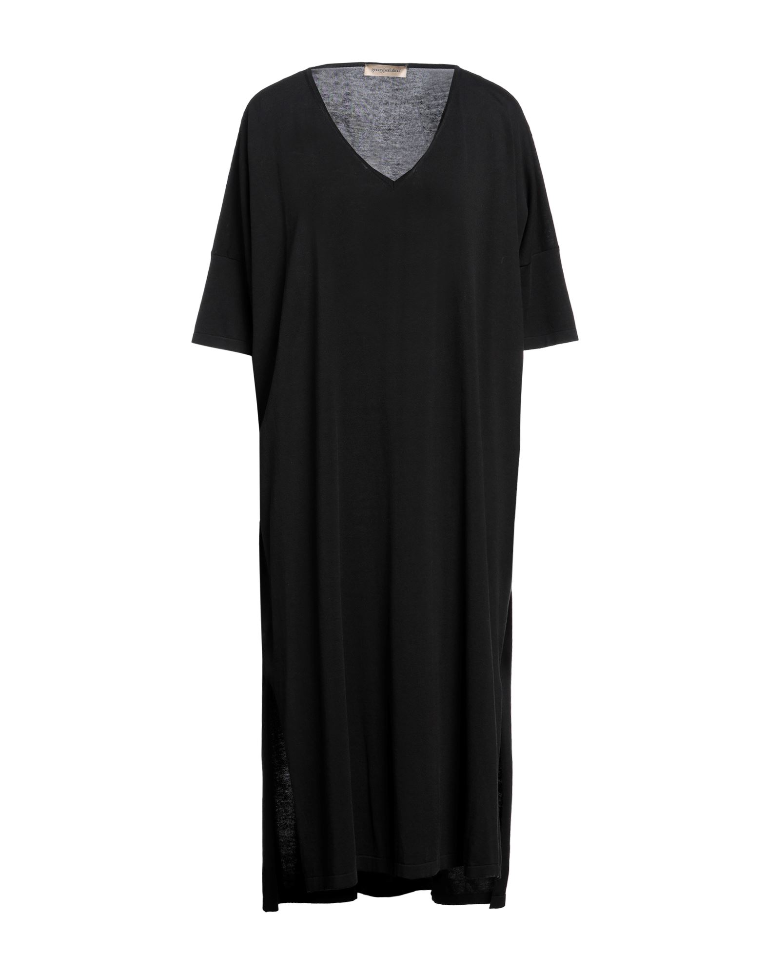 GENTRYPORTOFINO Midi-kleid Damen Schwarz von GENTRYPORTOFINO