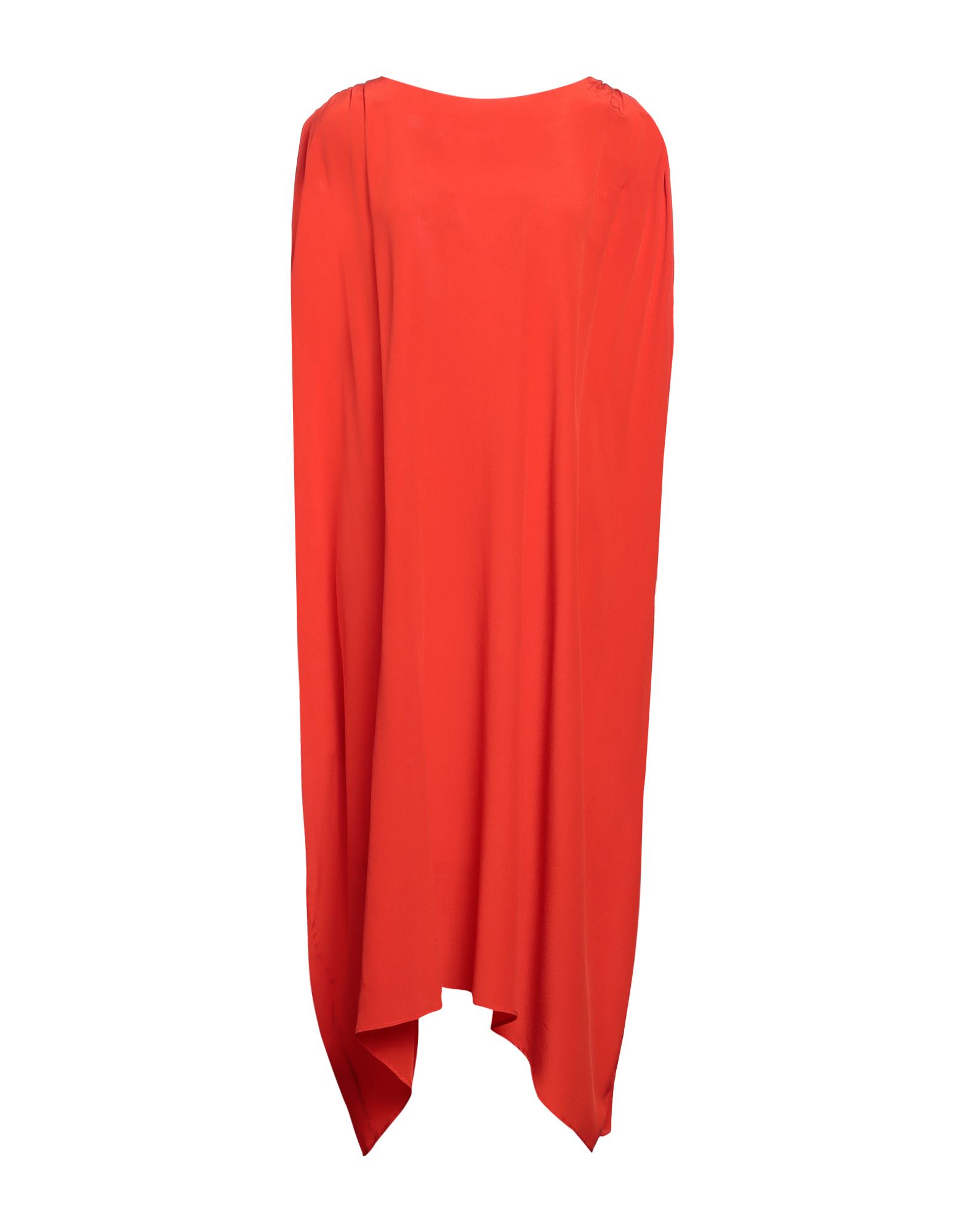 GENTRYPORTOFINO Midi-kleid Damen Tomatenrot von GENTRYPORTOFINO