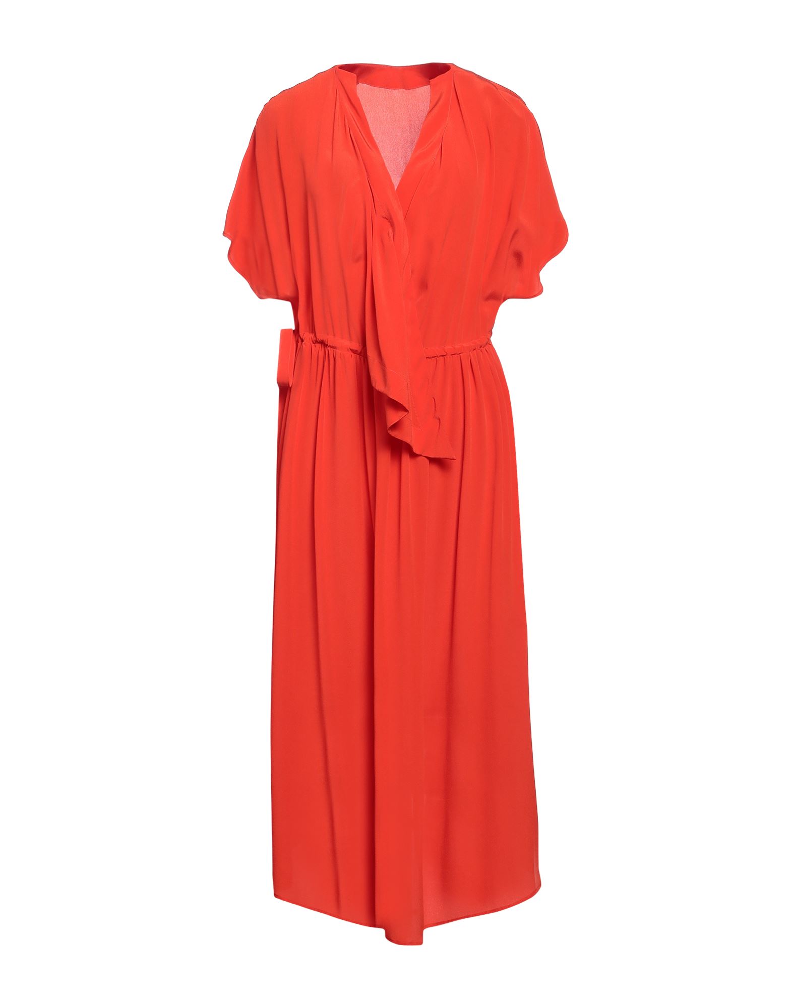 GENTRYPORTOFINO Midi-kleid Damen Tomatenrot von GENTRYPORTOFINO